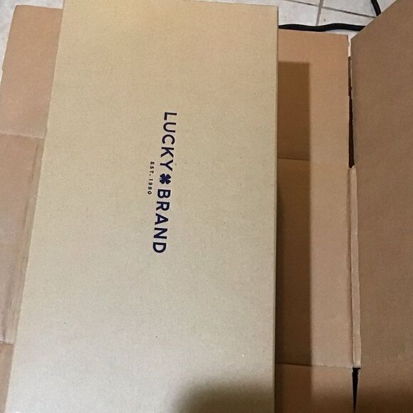 LUCKY BRAND Women’s Leopard Heeled Mules 7 M - Picture 5 of 10